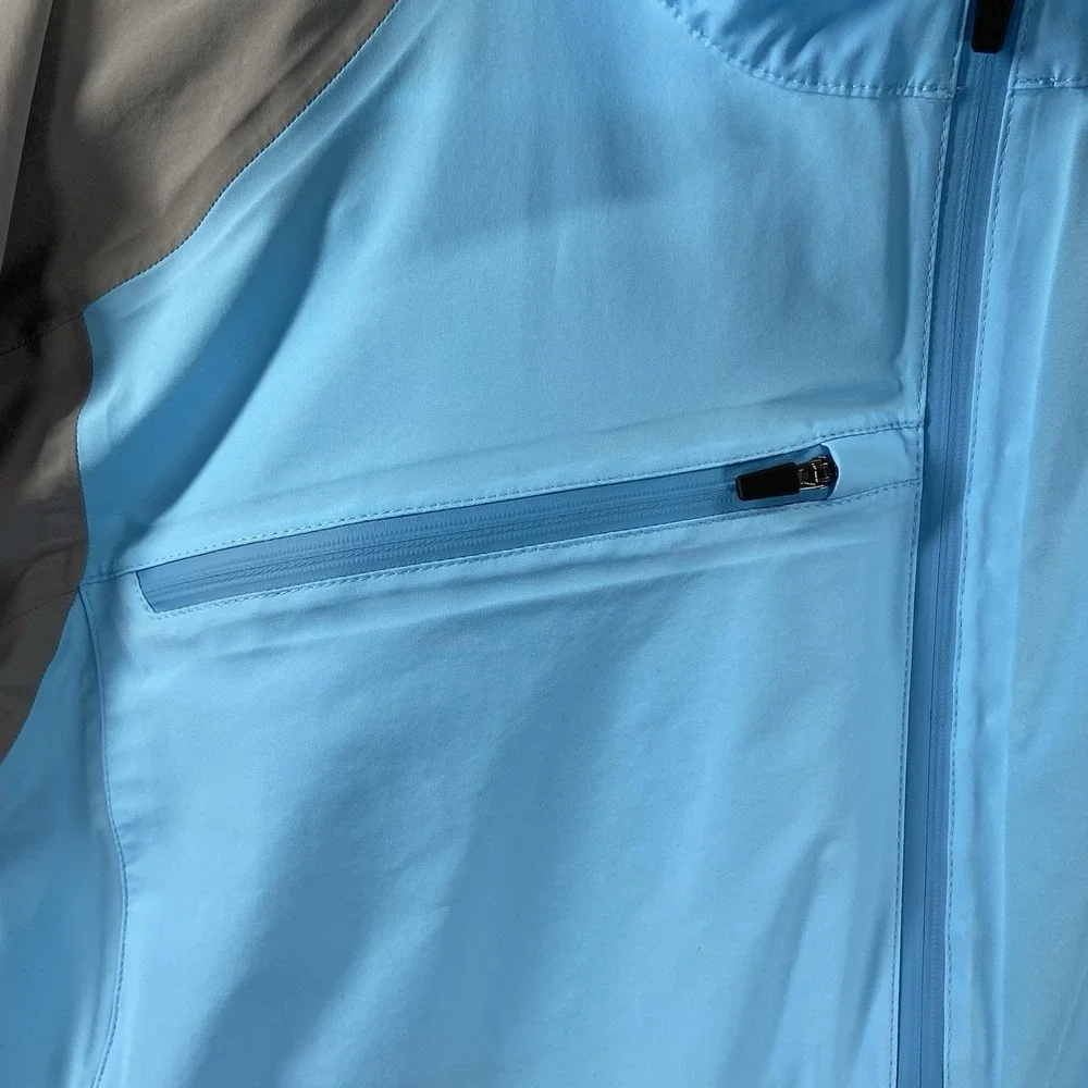 Stitch Golf Jacket men's Large Full Zip SWS Weather System Wind Water Resistant